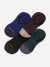 Cushioned No Show Sock 4-Pack - black pine mix L [10172]