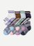 Toddler Gripper Calf Sock 8-Pack - Gingerbread Pink Mix L 
