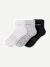 Lightweight Athletic Quarter Sock 3-Pack - multi L [10229]