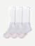 Women's Sport Compression Knee High Sock 3-Pack (20-30mmHg) - Pearl White L