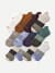 Men's Ankle Sock 12-Pack - Navy Green Mix L