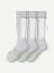 Performance Compression Knee High Socks 3-Pack - grey
