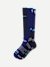 Mid-Cushion Merino Wool Ski & Snowboard Socks - cosmic night L [9714]