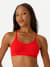 Women's Seamless Scoop Bralette - Red Sky WO1 [8343]