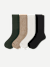 Ultra Stretch Calf Socks - black elm mix L [9871]