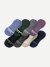 Men's Lightweight Merino Wool Blend No Show Sock 8-Pack - Dark Elm Neutral Mix L