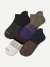 Men's Marl Ankle Sock 4-Pack - espresso navy mix L [10173]