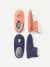 Youth Gripper Slipper 2-Pack - Guava & Navy Dusk