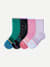 Youth Wicked X Bombas Calf Sock 4-Pack - Wicked Mix L [8913]