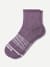 Merino Wool Quarter Socks - plum shadow L [9166]