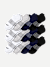 Men's Ankle Sock 12-Pack - solids - 4
