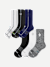Men's All-Purpose Performance Calf Sock 6-Pack - cosmic night core mix L