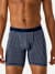 Men's Soft Flex Boxer Brief - MIDNIGHT NAVY / STARGAZE STRIPE MO1 [8287]