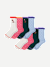 Youth Lightweight Calf Sock 8-Pack - Party Mix L