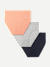 Women's Seamless High Rise Brief 3-Pack - Guava Navy Mix L