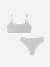 Womenâ€™s Super Soft Bralette + Thong Pack - Varsity Grey Heather L