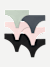 Women's Seamless Thong 6-Pack - Pebble Mint Core Mix L