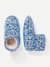Youth Gripper Slipper Bootie - Sherpa-Lined - Bold Blue L Front + Side [7074]