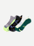 Running Ankle Sock 3-Pack - Meteor Black Mix L [9279]