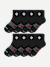All Sport Quarter Sock 8-Pack - Black L