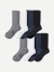 Women's Modern Rib Calf Sock 8-Pack - White Black Mix