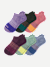 Youth Marl Ankle Sock 6-Pack - Peach Plum Mix L [8762]