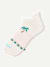 Ankle Socks - Pink Palm L [10388]