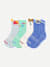 Junior Gripper Calf Socks - Tropical Mix L [11201]