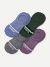 Men's Lightweight Merino Wool No Show Socks - dark elm mix L [9857]
