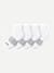 Men's Quarter Sock 4-Pack - white - 10