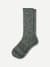 Merino Wool Blend Calf Socks - Dark Balsam L [10632]