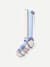 Mid-Cushion Merino Wool Ski & Snowboard Socks - Halo Blue L [6968]