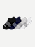 Women's Solids Ankle Sock 4-Pack - mixed L
