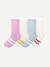 Solids Calf - pink_blue_mix L [11492]