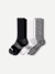 Everyday Compression Calf Socks - Mixed L [10545]