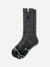 Merino Wool Blend Athletic Calf Socks - meteor L [9713]