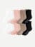 Baby Ruffle Rib Calf Sock 8-Pack (6-12 Months) - pink shadow mix L