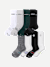 Men's All Sport Calf Sock 8-Pack - Forest Grey Mix L