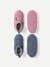Youth Gripper Slipper 2-Pack - Dried Rose x Pebble L