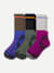 Hiking Calf Sock 3-Pack - black moss mix