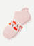 Women's Ankle Socks - pale pink L [9169]