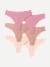 Women's No Show Thong 6-Pack - Rose Neutral Mix L