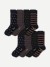 Men's Dress Calf Sock 8-Pack - Diamond Mix L
