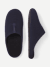Men's Knit House Slipper - Midnight Navy L [9895]