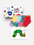 Toddler Eric Carle Lightweight Calf Sock 4-Pack Gift Box & Book