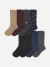 Men's Dress Calf Sock 8-Pack - Heart Mix