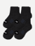 Men's Hybrid Rib Quarter Sock Black 4-Pack