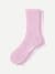 Open Knit Half Calf Socks