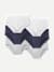Men's Cotton Modal Blend Flyless Brief 6-Pack - Dark White Mix L