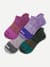 Women's Marl Ankle Sock 4-Pack - Prickly Pear Mix L [8663]